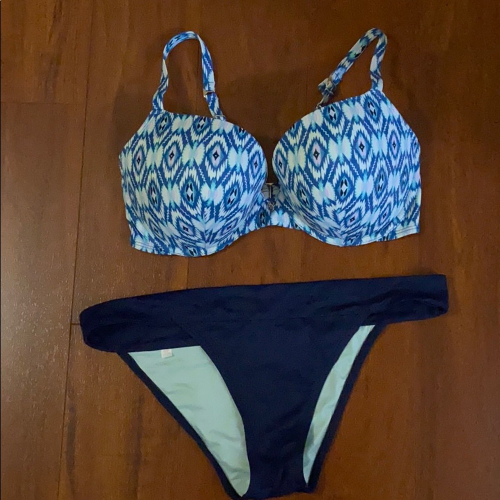 VS bathing suit with underwire bra top
